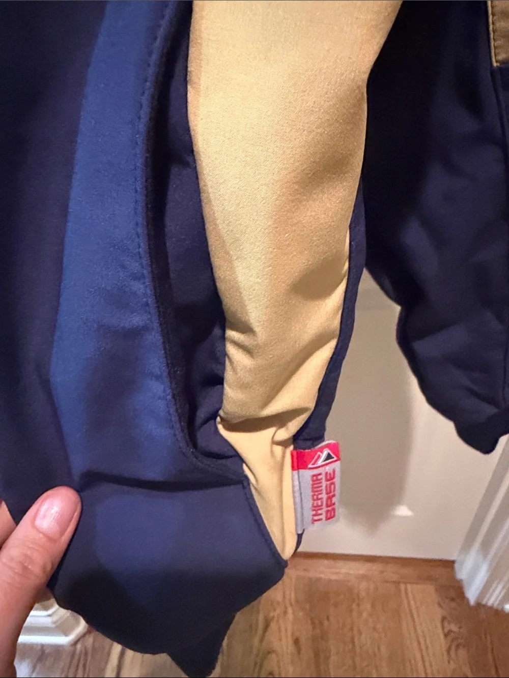 Milwaukee Brewers Navy & Gold Baseball Jacket